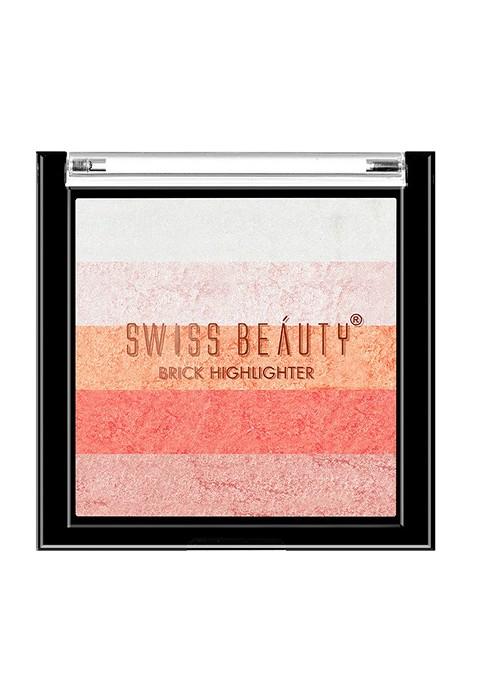 Swiss Beauty Brick Highlighter 7 Gm Shade 02