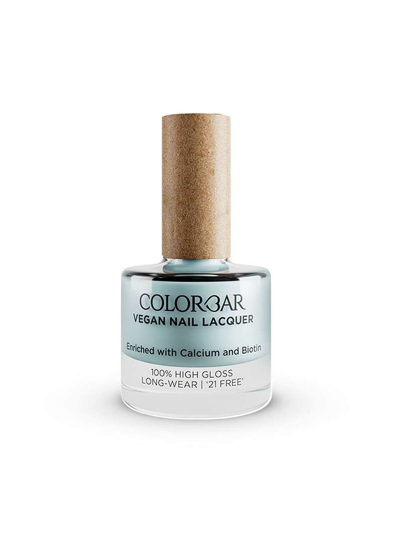 Colorbar Joyful Tone High Gloss Vegan Nail Lacquer With Biotin 8Ml Frosting 14 - Indya