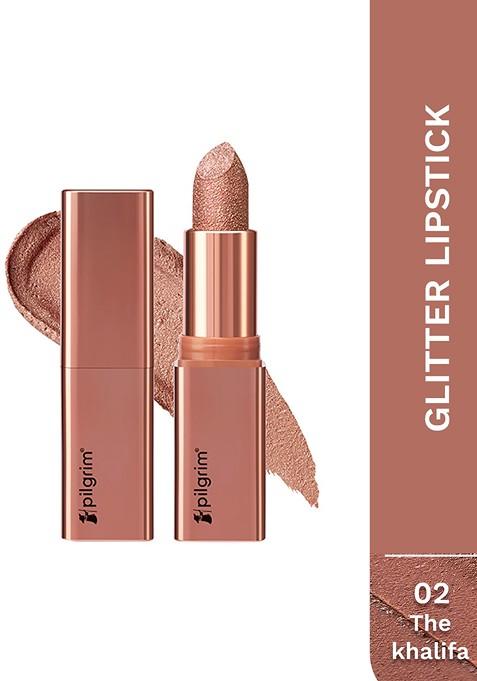 Pilgrim 3 D Glitter Formula With Matte Finish Lipstick 4 2 G The Khalifa 02