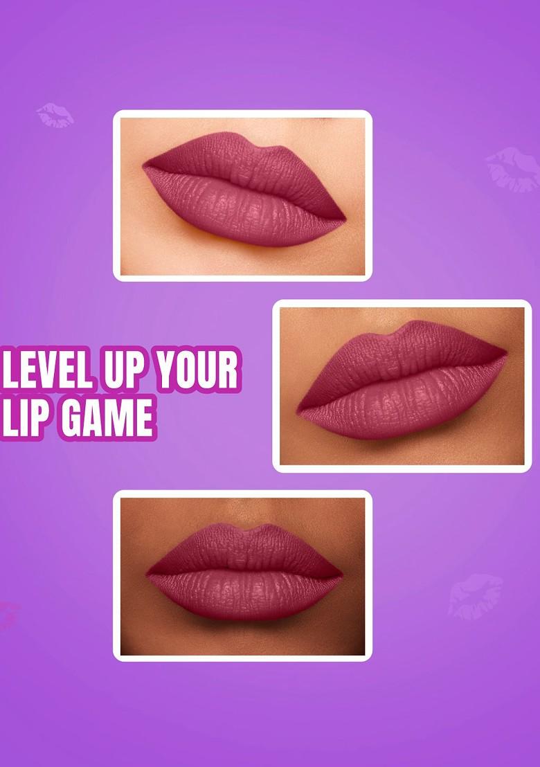 Elle 18 Color Pop Matte Lip Color|| W12|| Mauve Date|| 4 3 G