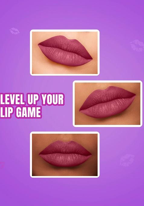 Elle 18 Color Pop Matte Lip Color|| W12|| Mauve Date|| 4 3 G