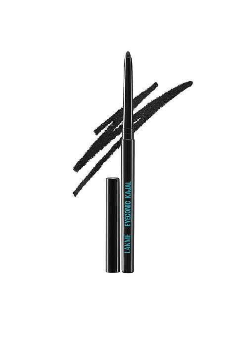 Lakme 9To5 Eyeconic Smudgeproof Waterproof Kajal Lasts Upto 24Hr 0 35G Sparkling Black