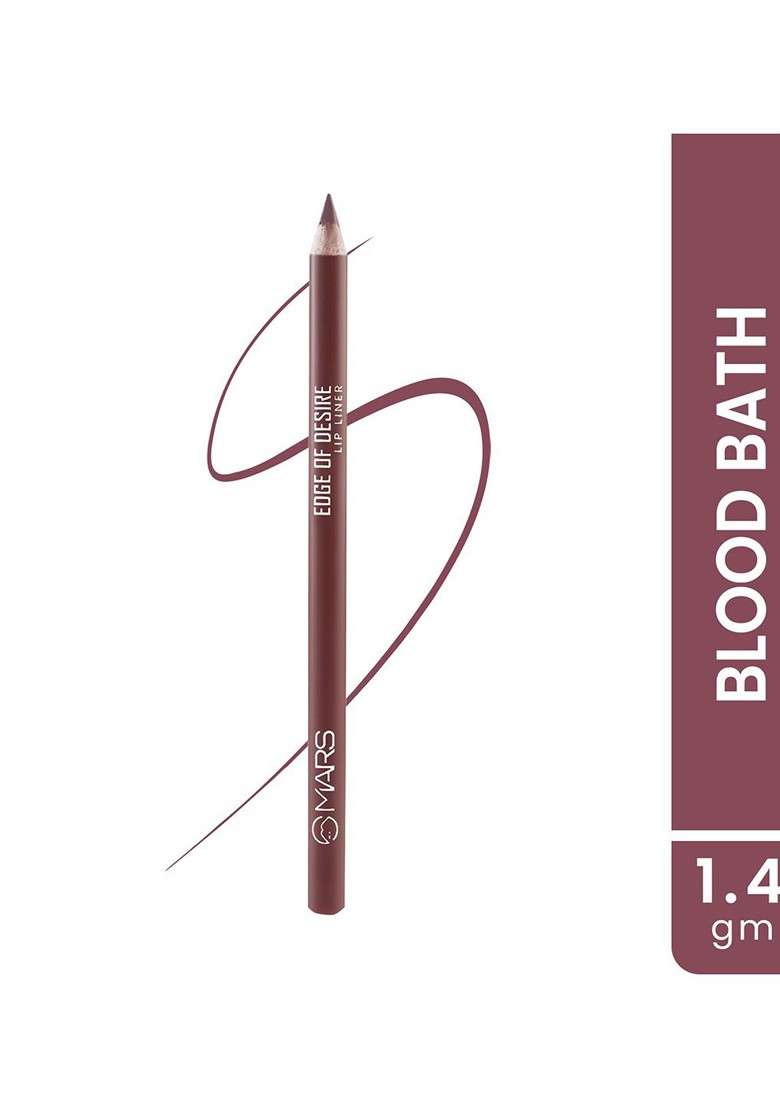 Mars Edge Of Desire Matte Long Lasting Lip Liner Pencil 1 4G Blood Bath 03 - Indya