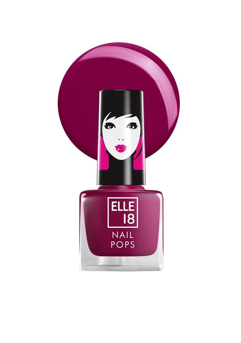 Elle 18 Nail Pops Long Lasting Polish Quick Dry Formula For Glossy Finish 5Ml 31