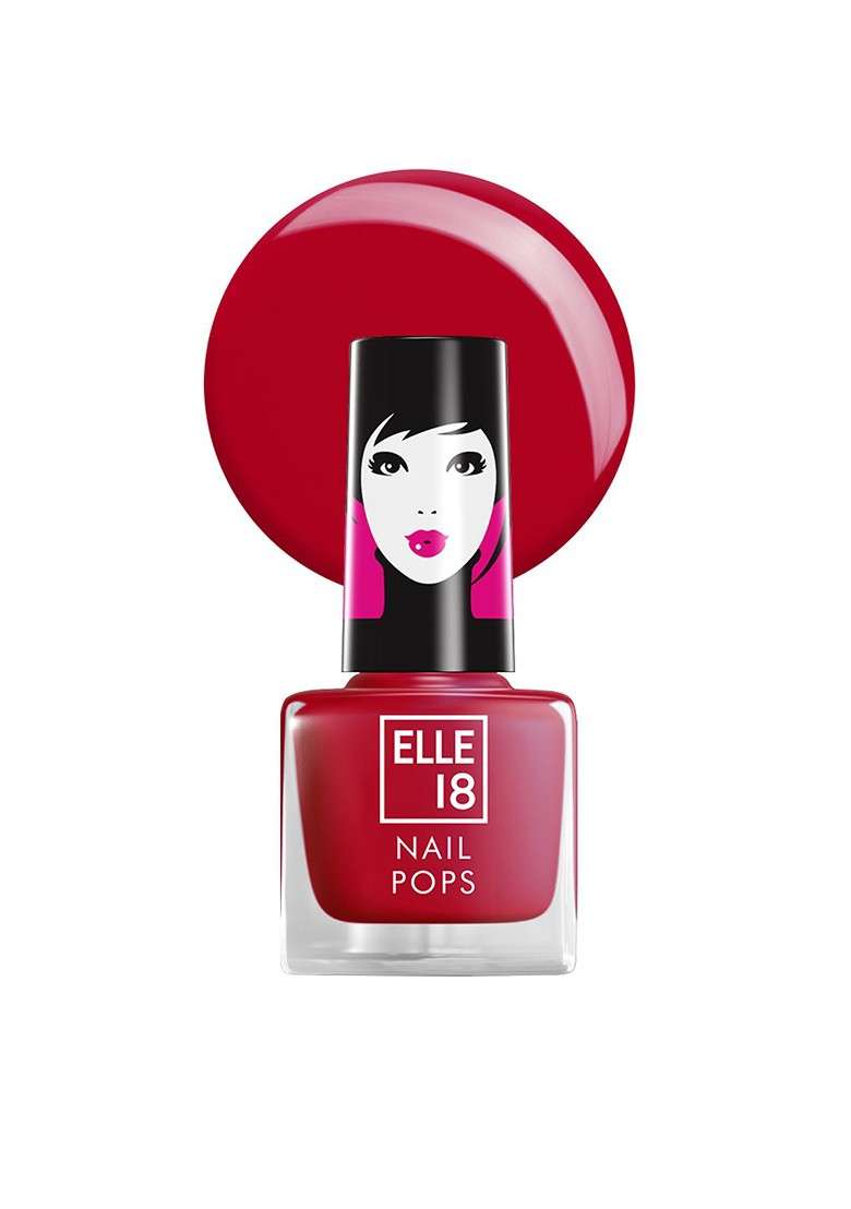 Elle 18 Nail Pops Long Lasting Color With Glossy Finish Quick Dry Formula 5Ml 171 - Indya