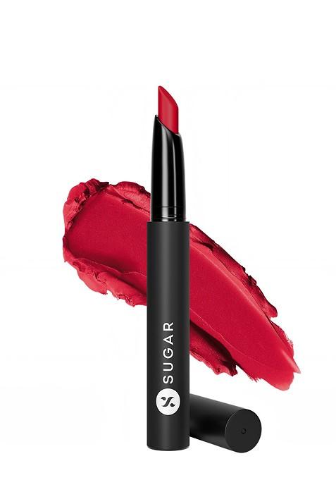 Sugar Matte Attack Transfer Proof Lipstick With Avocado Oil 2 G Grateful Red 17
