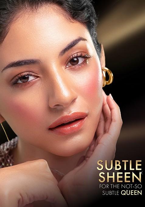 Lakme Face It Weightless Pressed Powder Highlighter With Olive Oil 4G Rose Gold H3