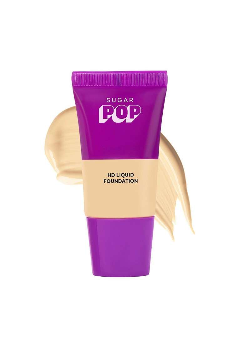Sugar Pop Hd Spf 30 Liquid Foundation 18 Ml Hazelnut 01 - Indya