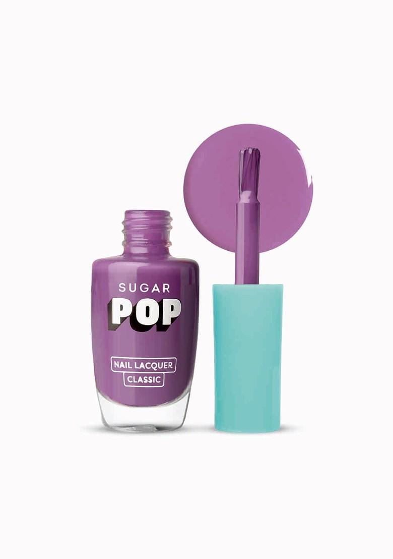 Sugar Pop Quick Drying Ultra Long Wear Glossy Finish Nail Lacquer 10 Ml Lilac Rush 09