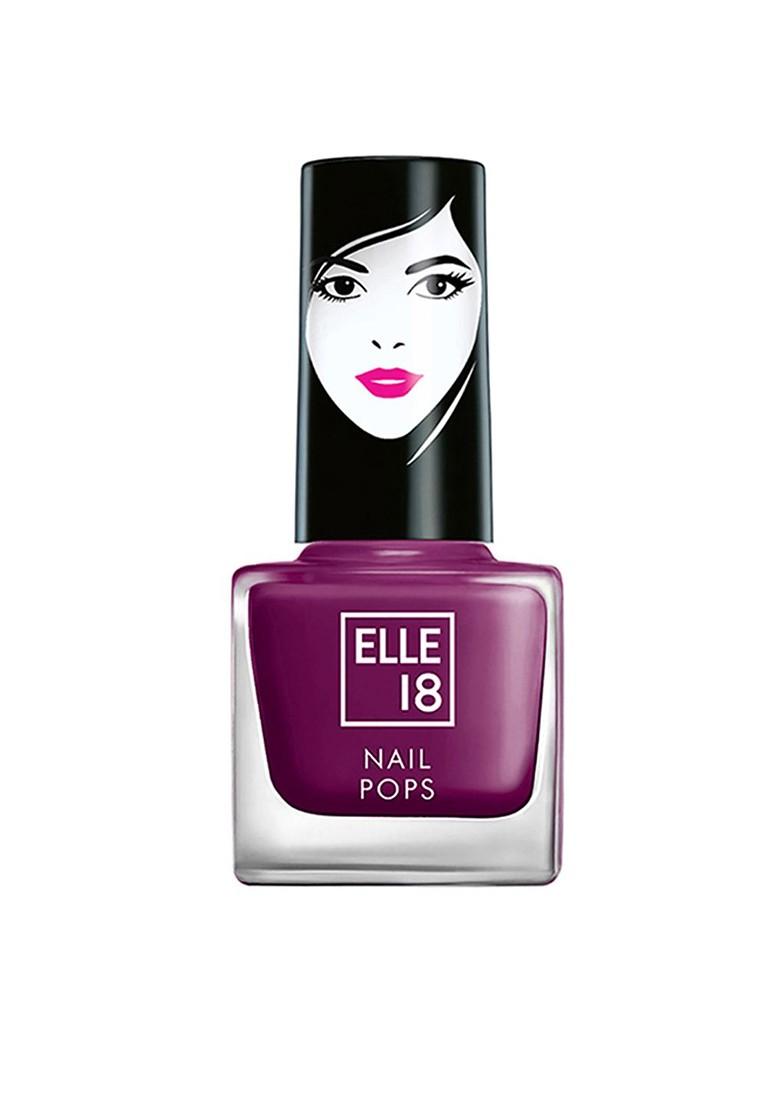 Elle 18 Nail Pops Long Lasting Color With Glossy Finish Quick Dry Formula 5Ml 164