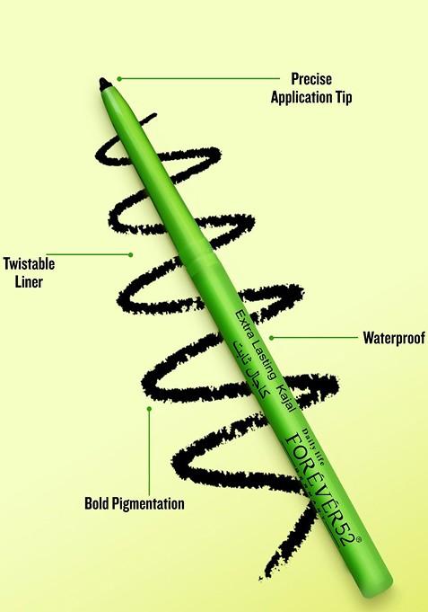 Daily Life Forever52 Amazonic 24 Hours Smudge Free Long Lasting Kajal 0 35G Black