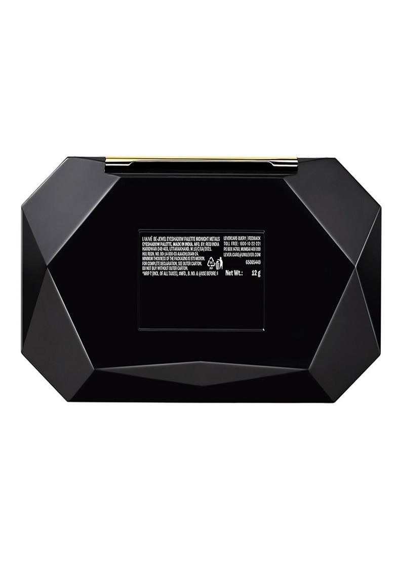 Lakme Be Jewel Multichrome Eyeshadow Palette Midnight Metals
