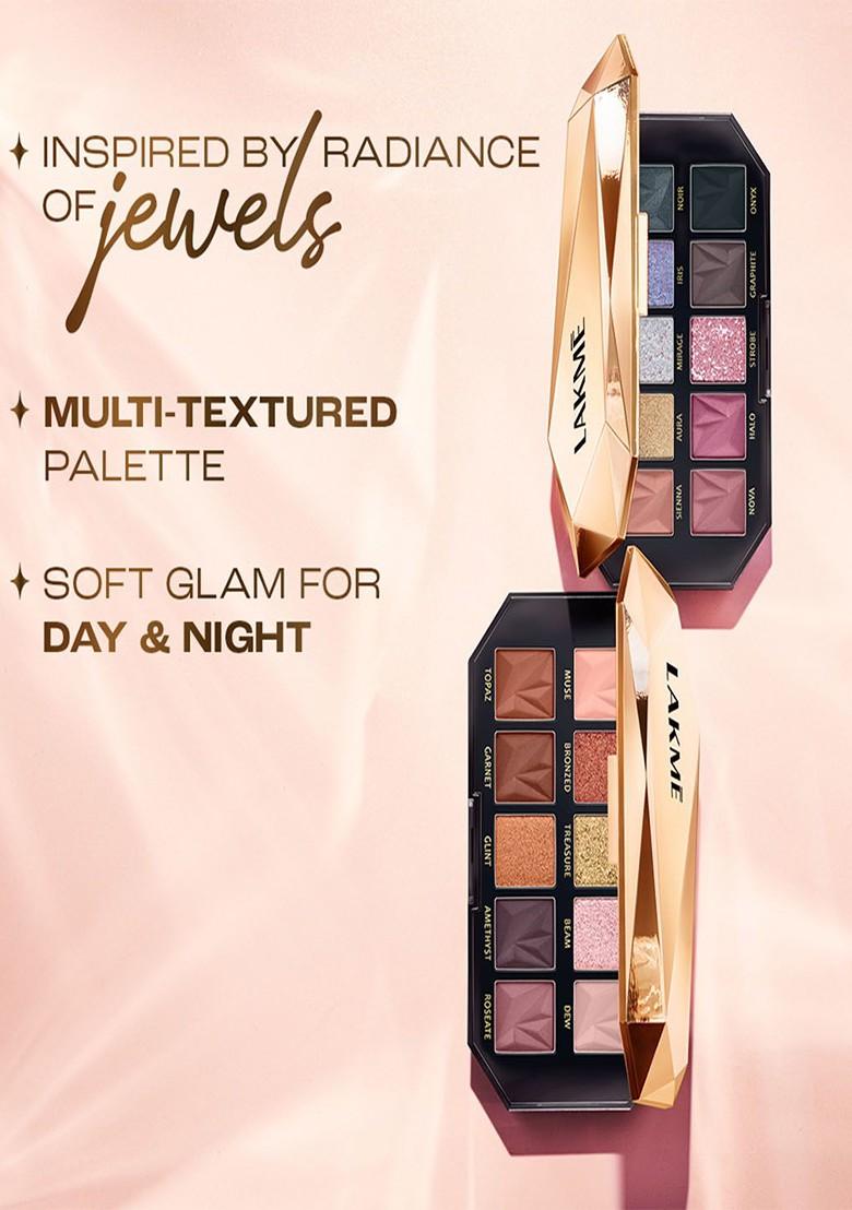 Lakme Be Jewel Multichrome Eyeshadow Palette Midnight Metals
