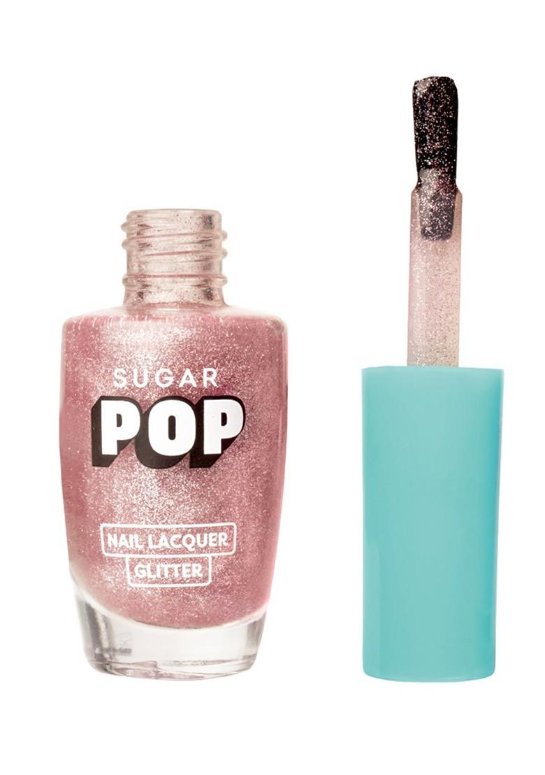 Sugar Pop Glitter Glossy Chip Resistant Nail Lacquer 10Ml Rose Quartz 01