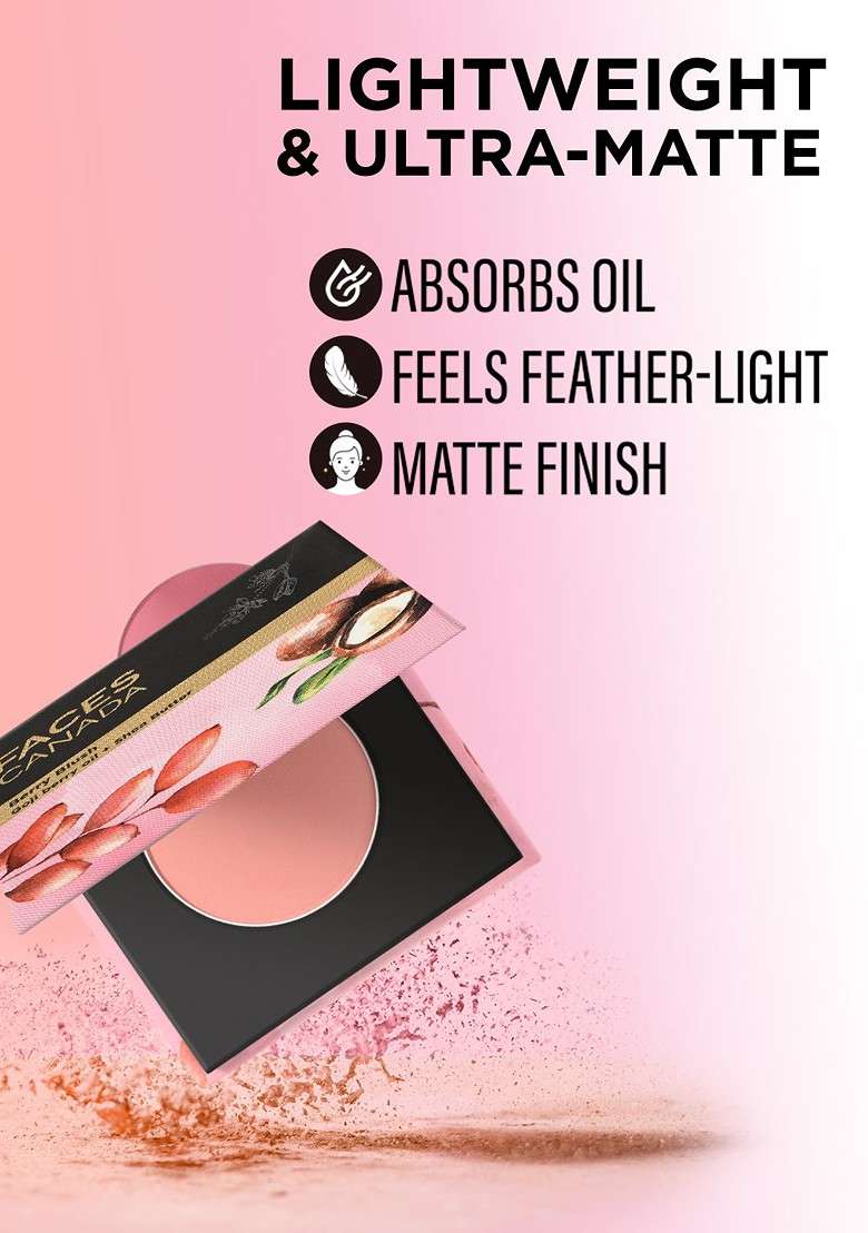 Faces Canada Berry Blush Mattifying Long Lasting Lightweight Love Vibes Only 03 - Indya