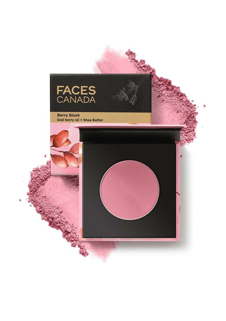 Faces Canada Berry Blush Mattifying Long Lasting Lightweight Love Vibes Only 03 - Indya