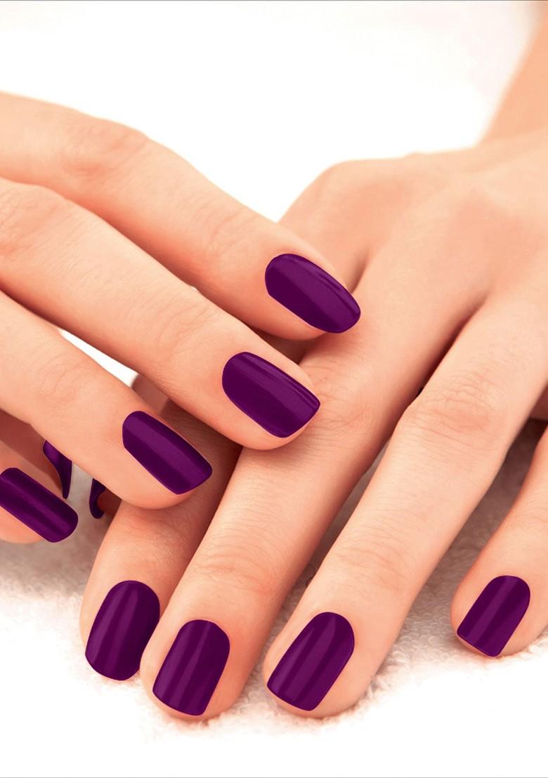 Lakme Absolute Gel Stylist Nail Color With High Gloss Finish 12Ml Poison