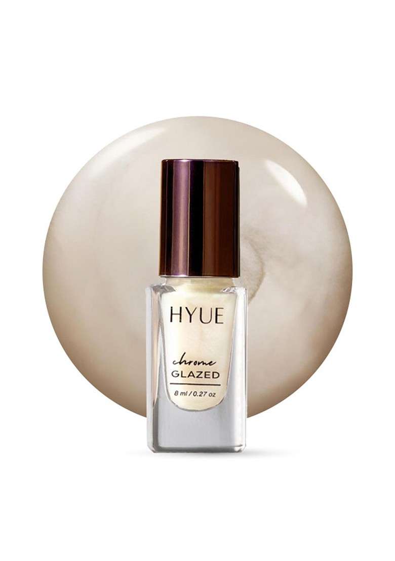 Hyue Chrome Glazed Nail Paint Donut Quick Dry And Chip Resistant With Jojobal Oil - Indya