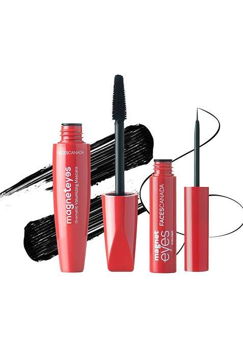 Faces Canada Magneteyes Black Eyeliner Dramatic Volumizing Mascara