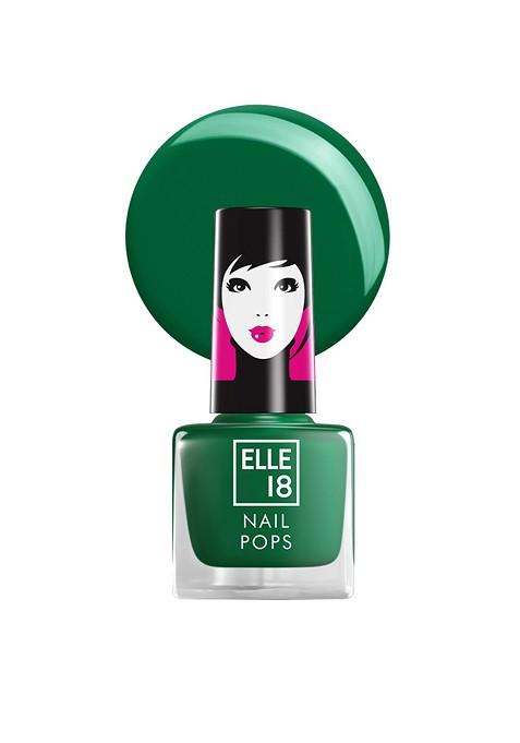 Elle 18 Nail Pops Long Lasting Polish Quick Dry Formula For Glossy Finish 5Ml 183