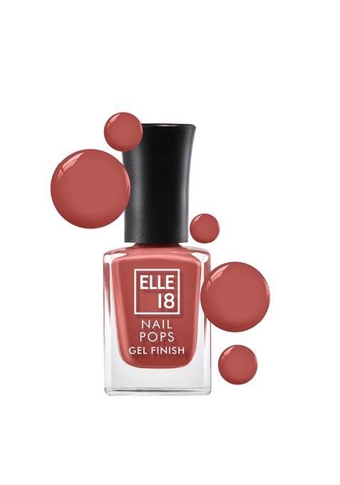 Elle 18 Gel Finish Long Lasting Chip Resistant Nail Pops 10Ml G15