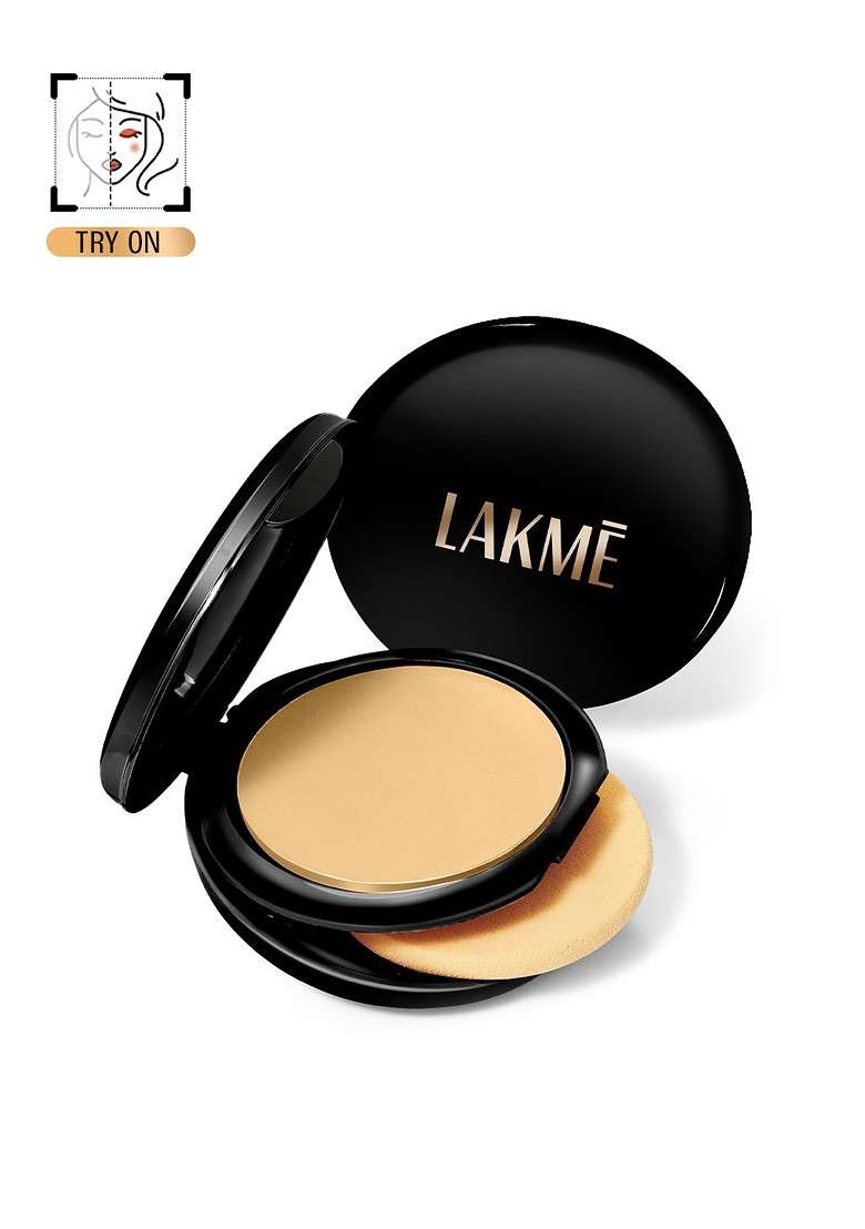 Lakme Xtraordin Airy Compact 2 In 1 Foundation 04 Golden Light 9G - Indya