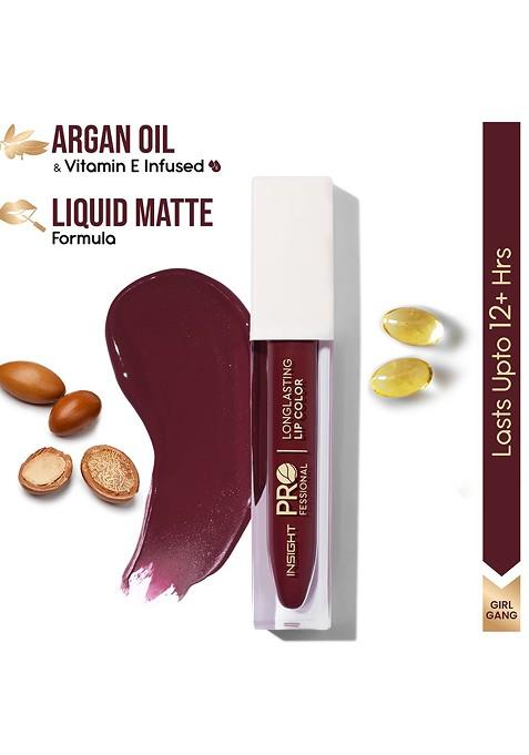 Insight Cosmetics Professional Longlasting Lip Color With Vitamin E Argan Oil 6G Girl Gang