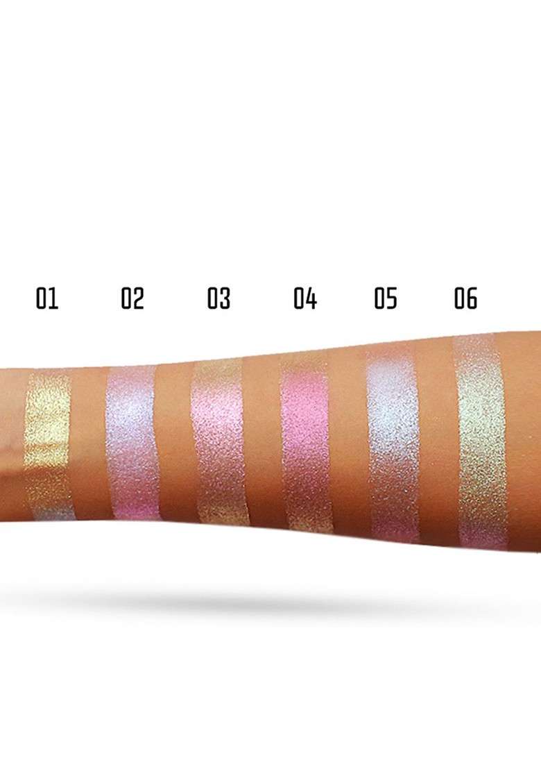 Charmacy Milano Star Bomb Metallic Glitter Vegan Eyeshadow 3 2 G Shade 06 - Indya