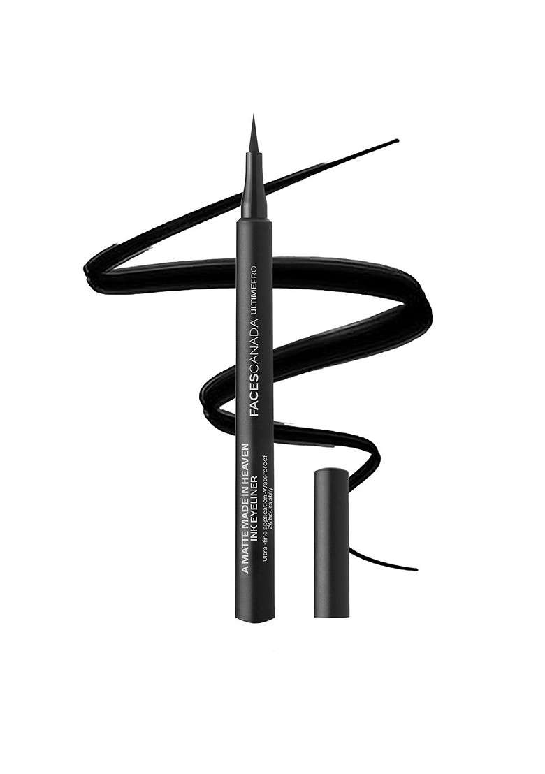 Faces Canada Ultime Pro A Matte Made In Heaven Ink Eye Liner 1 2Ml Black - Indya