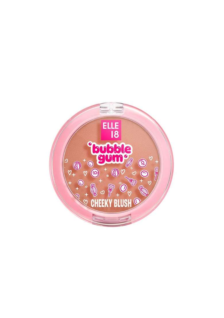 Elle 18 Bubblegum Matte Finish Blush With High Pigment Buildable Coverage 5G Nude - Indya