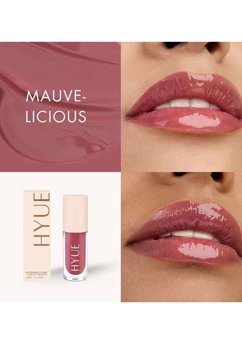 Hyue Hydra Glow Lip Tint Mauve Licious 24Hr Hydration With Sea Buckthorn Oil 6Ml - Indya