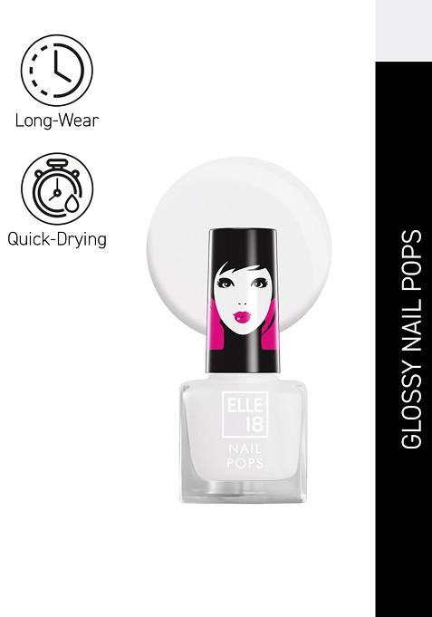 Elle 18 Nail Pops Long Lasting Polish Quick Dry Formula For Glossy Finish 5Ml 27