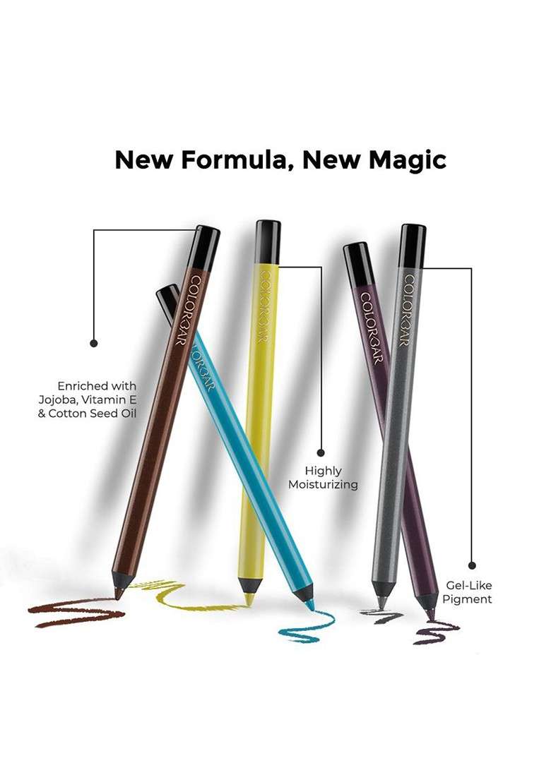 Colorbar I Glide Magic Eye Pencil With Jojoba 1 G Imperial Purple 28 - Indya