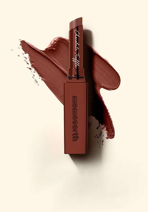 Mamaearth Women Luxe Matte Long Stay Lipstick With Passion Fruit Oil 2G Chocolate Truffle