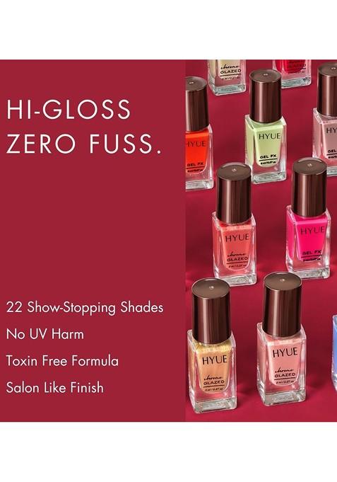 Hyue Gel Fx Nail Paint Cocoa Quick Dry And Chip Resistant 14 Day Long Wear 8Ml