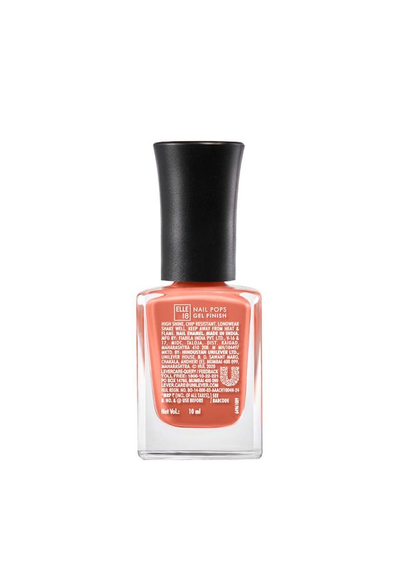 Elle 18 Gel Finish Long Lasting Chip Resistant Nail Pops 10Ml G21