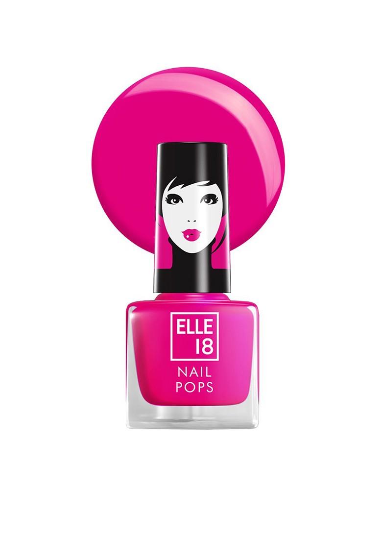 Elle 18 Nail Pops Long Lasting Polish Quick Dry Formula For Glossy Finish 5Ml 68