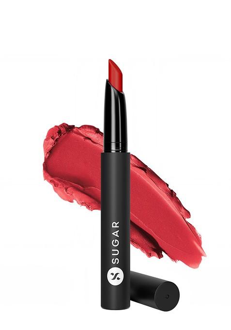 Sugar Matte Attack Transfer Proof Lipstick With Avocado Oil 2 G Spring Crimson 06