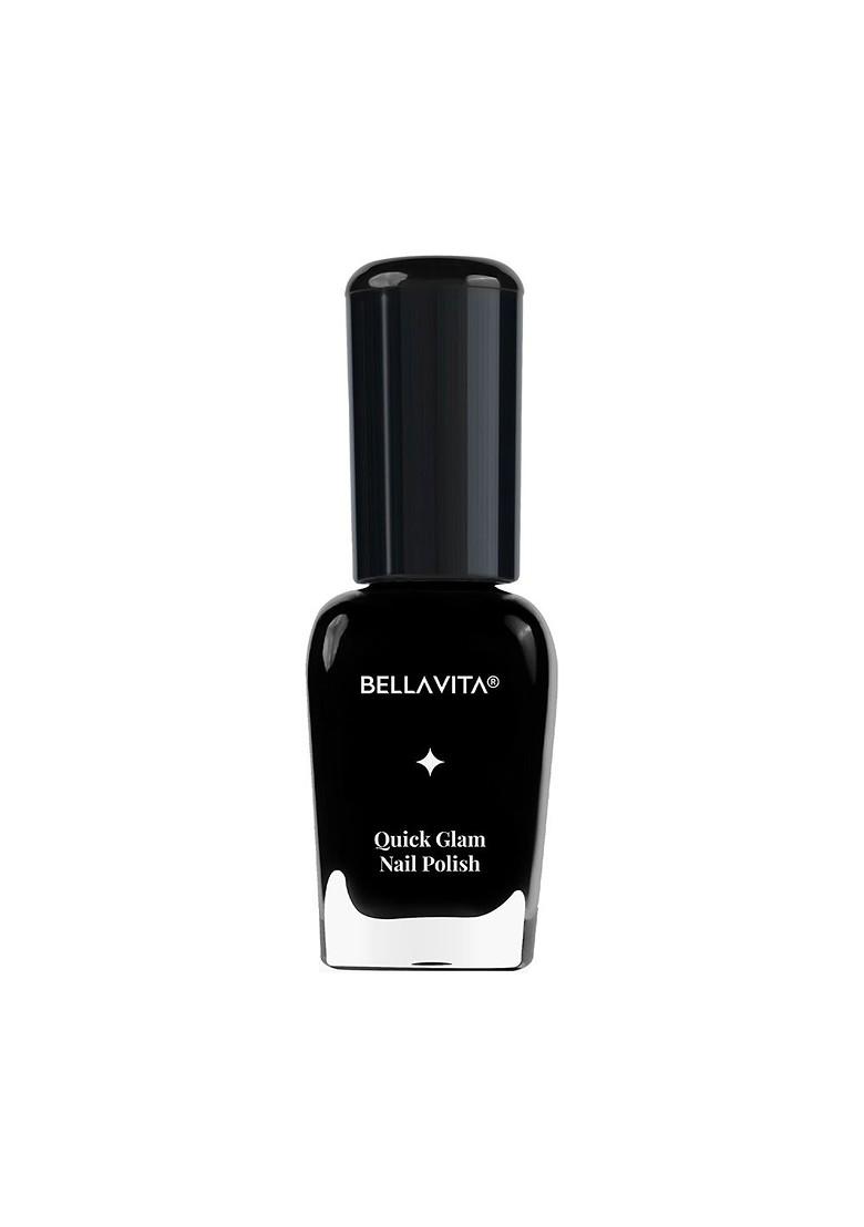 Bella Vita Organic Quick Glam Long Lasting Nail Polish 10 Ml Clear Night