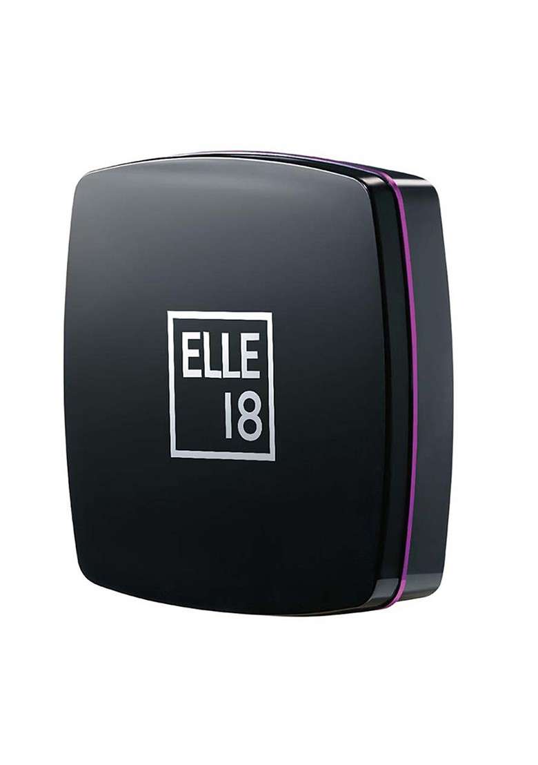Elle 18 Lasting Glow Compact With Vit C E For 9Hr Oil Free Makeup Look 9G 03 Shell - Indya
