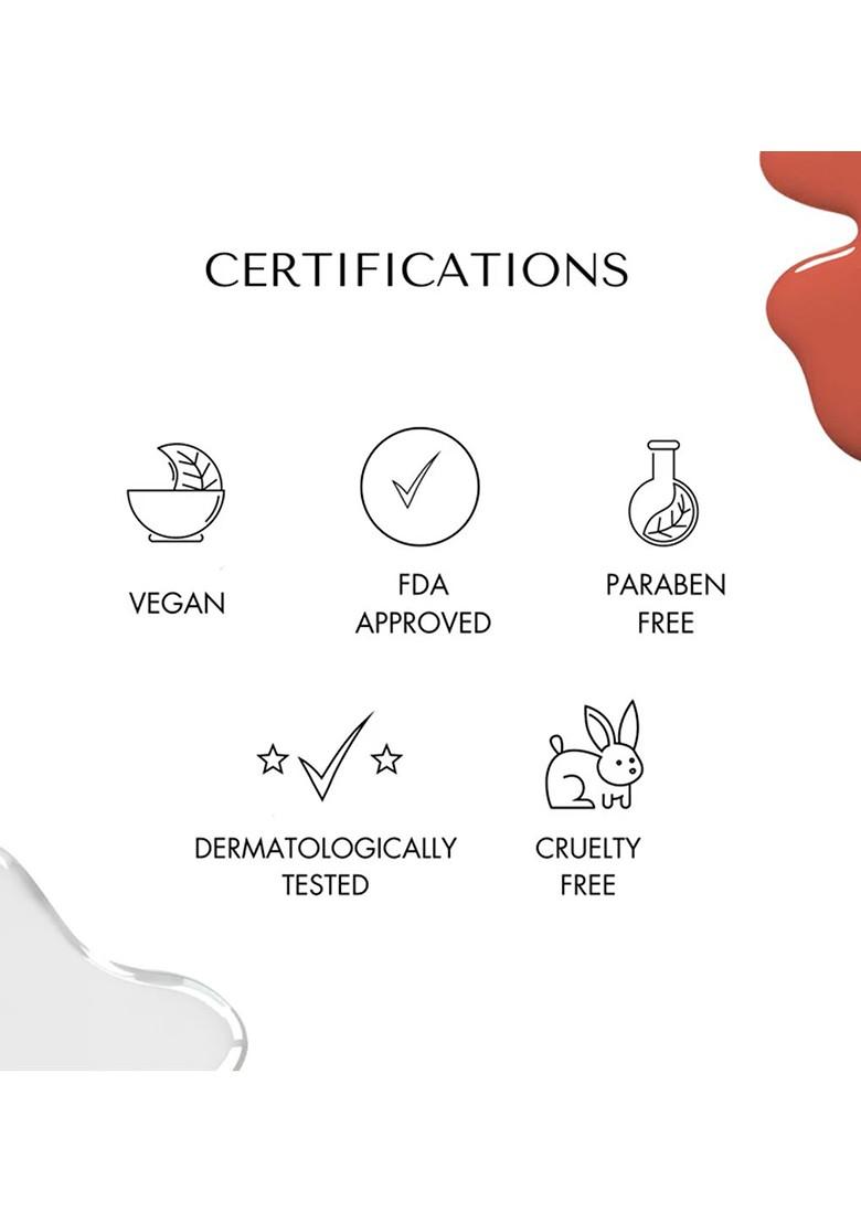 Hyue Gel Fx Nail Paint Top Coat Quick Dry And Chip Resistant 14 Day Long Wear 8Ml