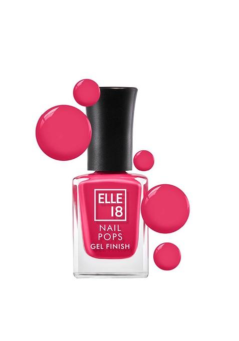 Elle 18 Gel Finish Long Lasting Chip Resistant Nail Pops 10Ml G12