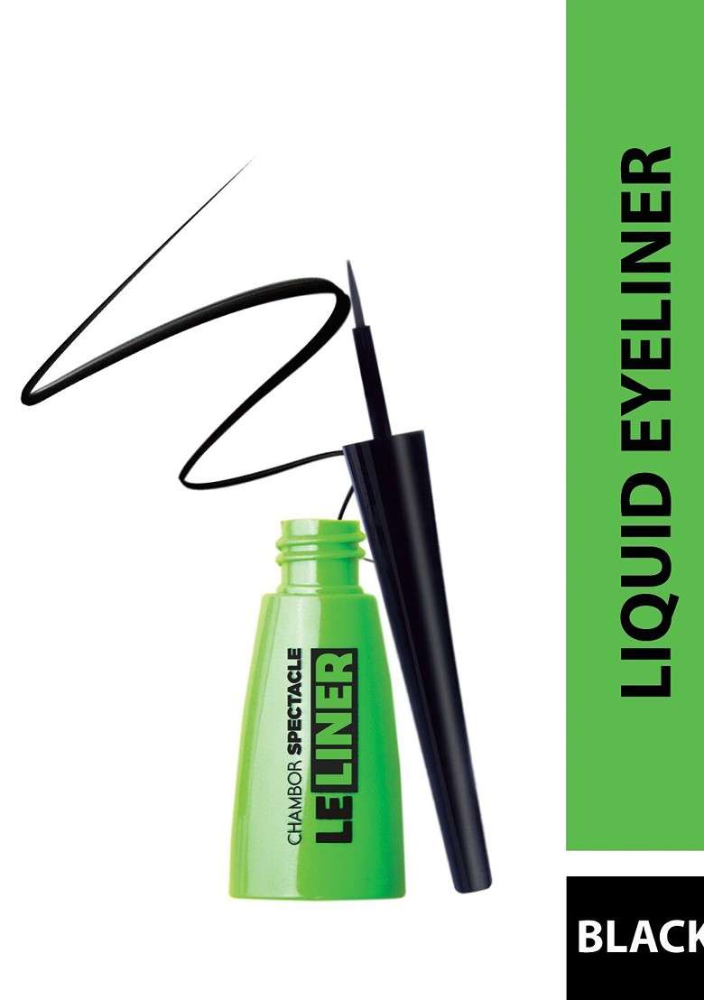 Chambor Spectacle Waterproof 12 Hr Stay Le Liquid Liner 3 5 Ml Black - Indya