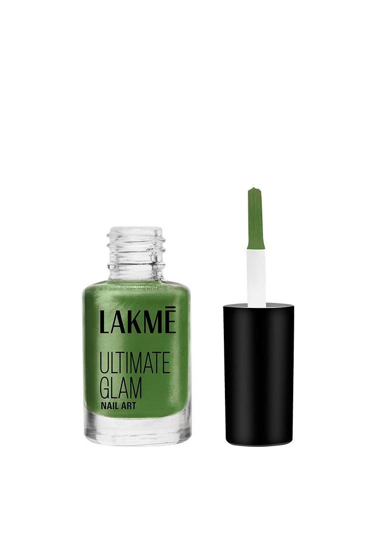 Lakme Color Crush Nailart M18 Deep Olive 6 Ml - Indya