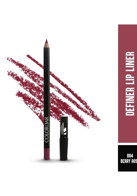 Colorbar Definer Lip Liner Pencil With Sharpener 1 45 G Berry Rose 004