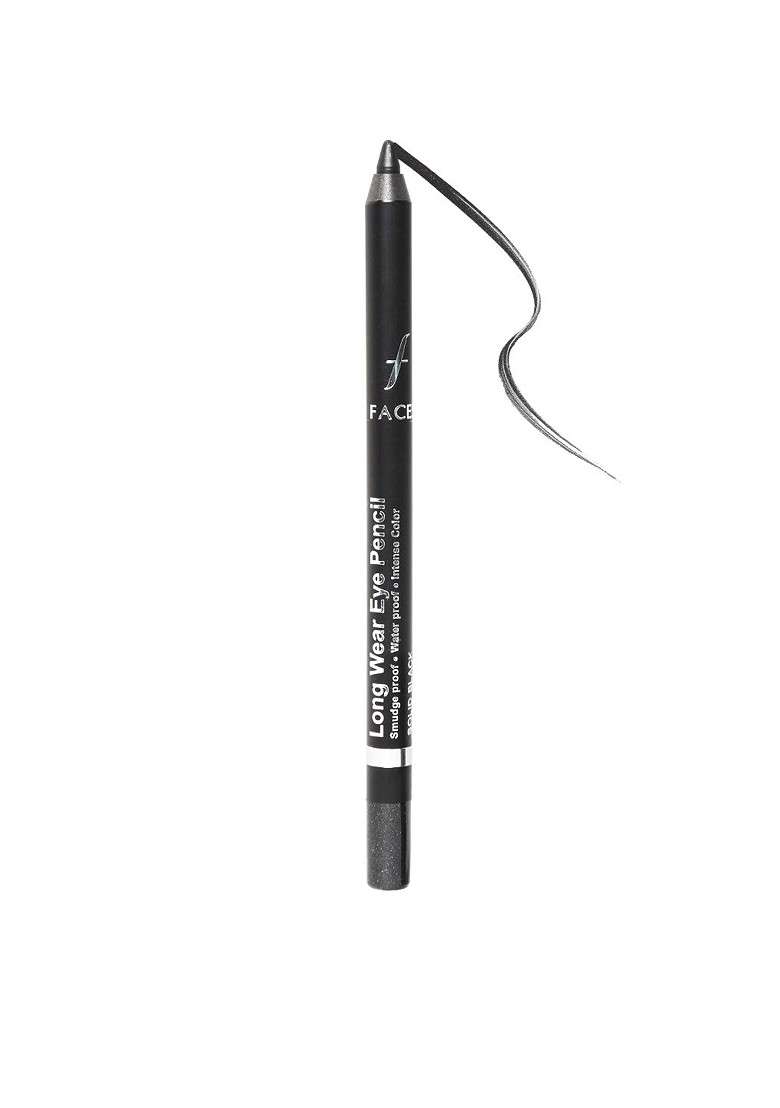 Faces Canada Longwear Eye Pencil Solid Black 02 - Indya