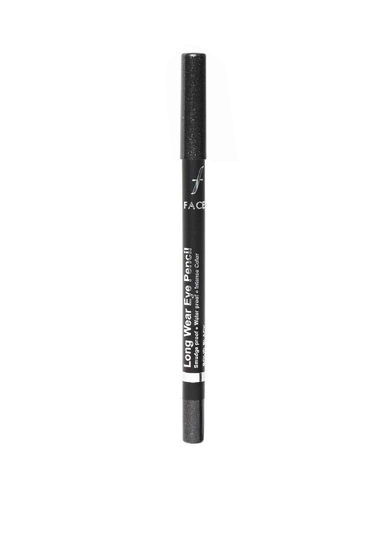 Faces Canada Longwear Eye Pencil Solid Black 02 - Indya