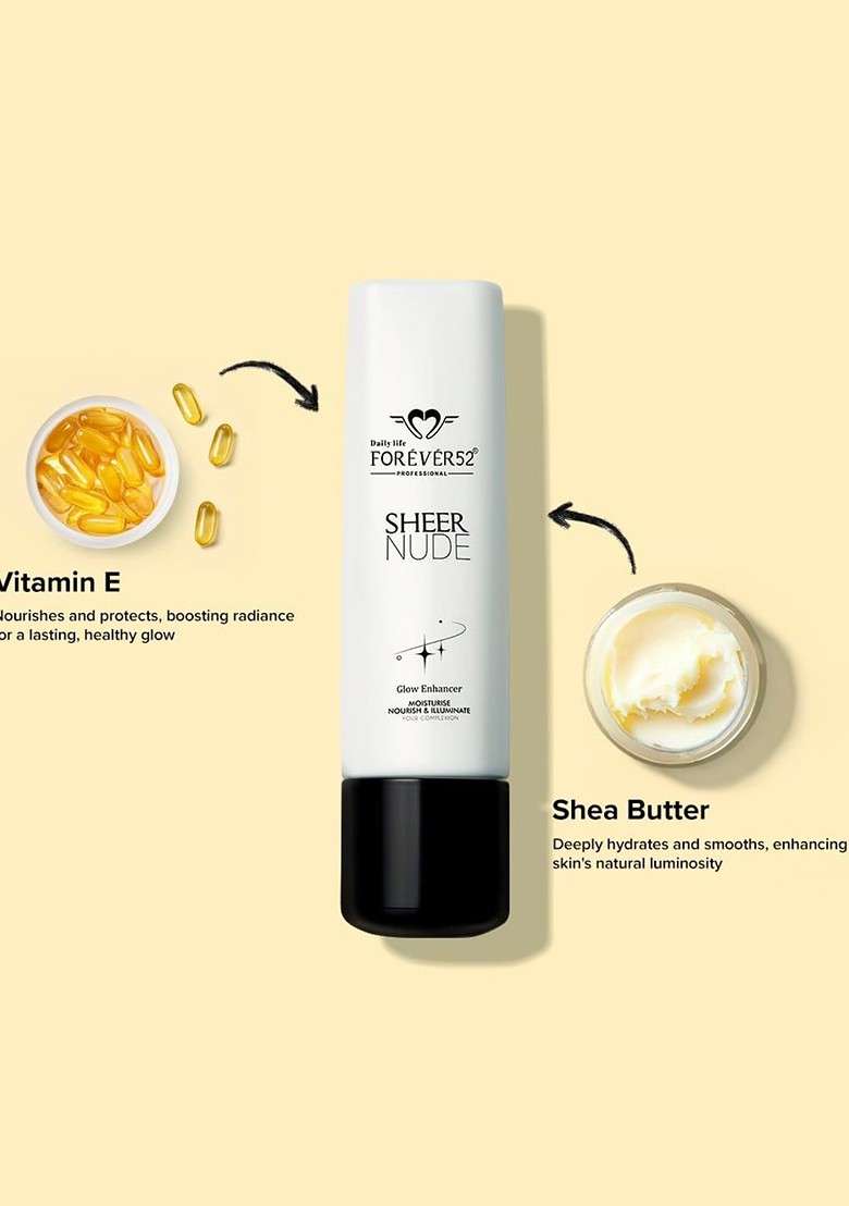 Daily Life Forever52 Professional Sheer Nude Glow Enhancer 40 Ml Pearl Vanilla Sng002 - Indya