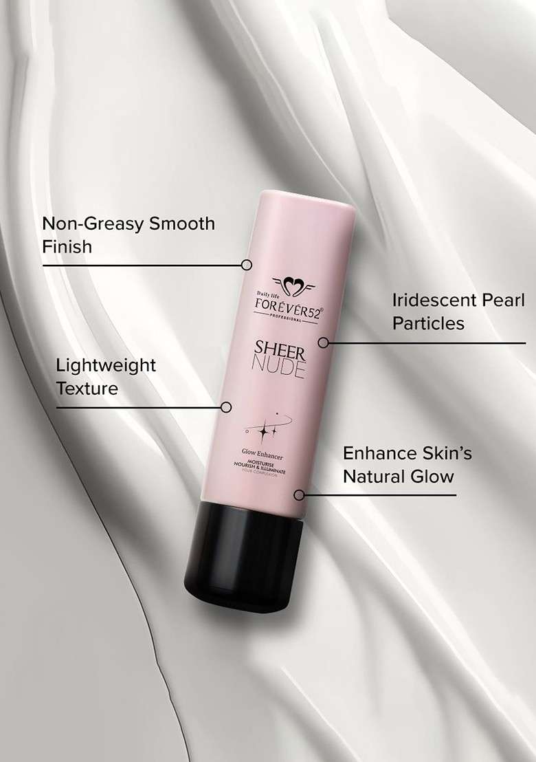 Daily Life Forever52 Professional Sheer Nude Glow Enhancer 40 Ml Pearl Vanilla Sng002 - Indya