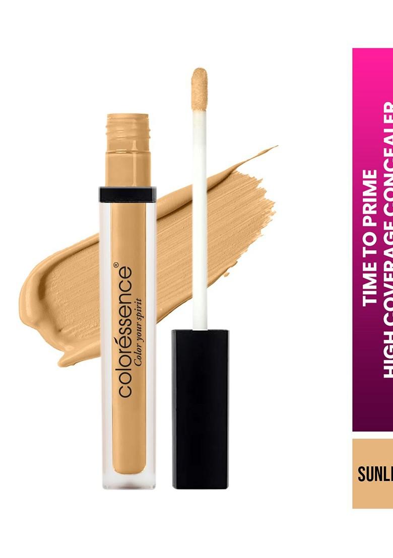 Coloressence Time To Prime Full Covereage Liquid Concealer 4 5Ml Sunlit